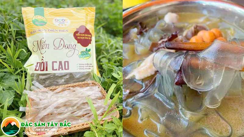 Miến sợi to được người dân sài gòn ưa chuộng