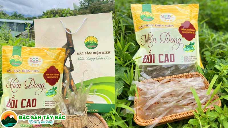 Miến dong sợi to cao cấp OCOP an toàn sức khỏe