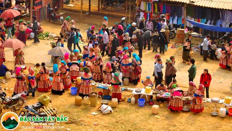 văn hóa cộng đồng của các phiên chợ vùng tây bắc