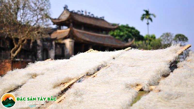 Bí quyết cách làm nên những sợi miến làng So thơm ngon