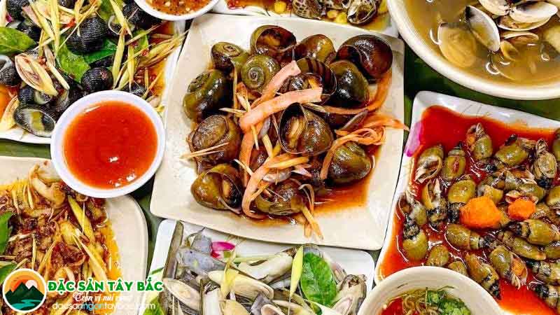 Mưa sài gòn ăn gì thì ốc rất đa dạng nhiều loại