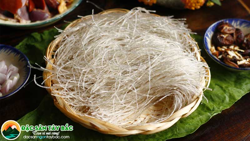 Chọn miến dong sợi to, sợi nhỏ của đặc sản ngon tây bắc đảm bảo chất lượng