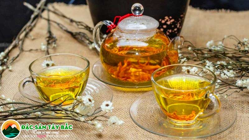 Những công dụng của trà dưỡng tâm đông trùng hạ thảo