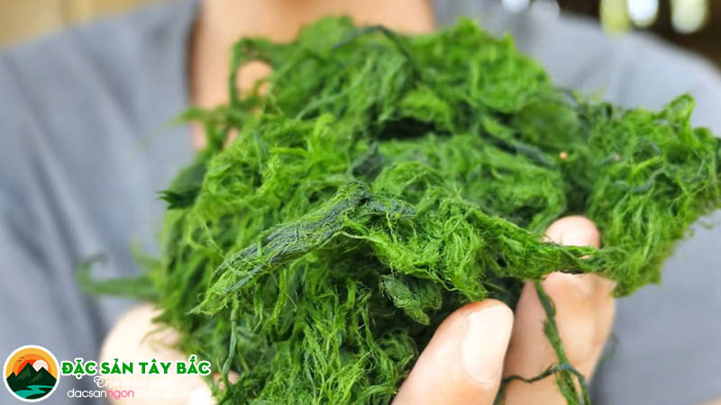 Món ngon đơn giản rêu đá - đậm chất ẩm thực vùng cao