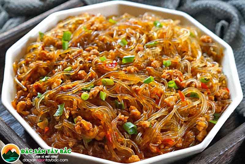 Hướng dẫn chế biến miến tây bắc nấu thịt bằm