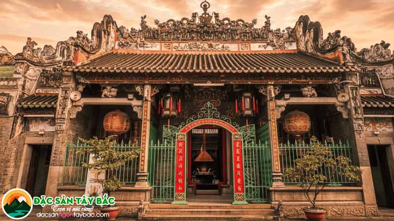 Một ngôi chùa mang phong cách người hoa