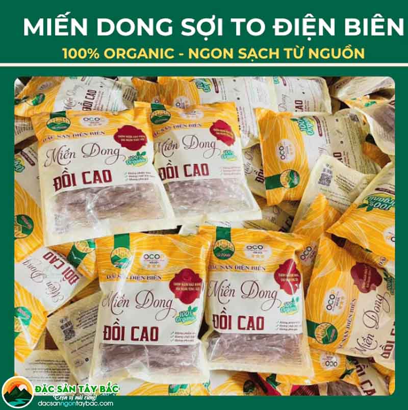 Hợp tác xã Miến dong Đồi Cao - Sản phẩm OCOP chất lượng cao tại tây bắc