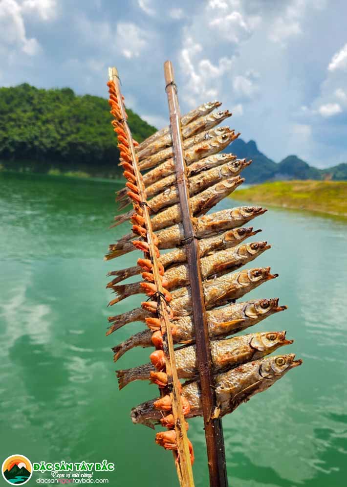 Trải nghiệm không thể bỏ lỡ khi du lịch Hòa Bình khi thưởng thức món ăn từ sông này