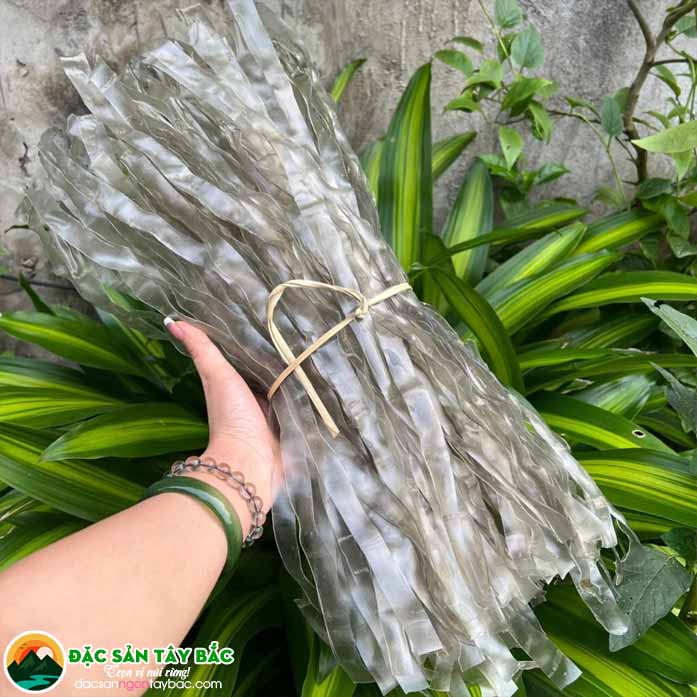 Vì sao dong riềng được dùng để làm miến?