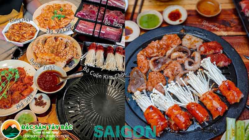 Ấm bụng với bò nướng ngày mưa lạnh ở sài gòn nhé