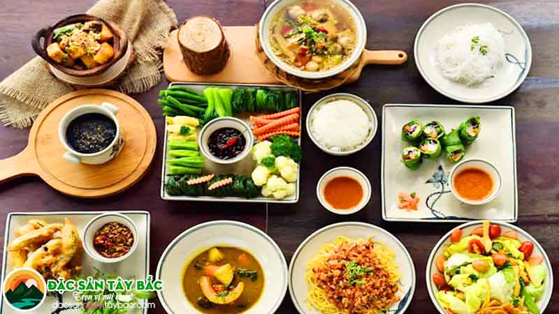 Các món ăn chay độc đáo tại TP hồ chí minh, trong đó có miến dong tây bắc