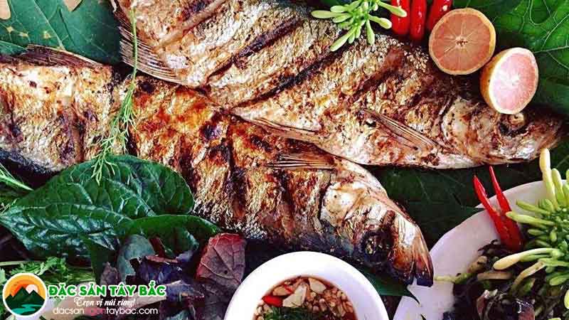 Cá nướng của hòa bình là một trong những loại đặc sản tây bắc trứ danh