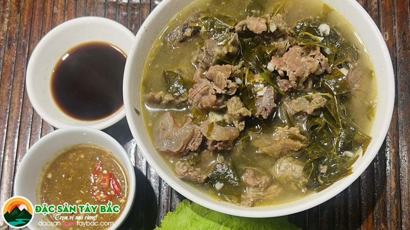 Thịt trâu lá lồm – Món ngon dân dã của người Mường